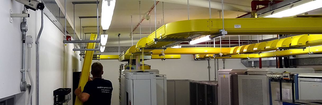 warren and brown ducting raceway yellowduct fibre optic cable containment installers